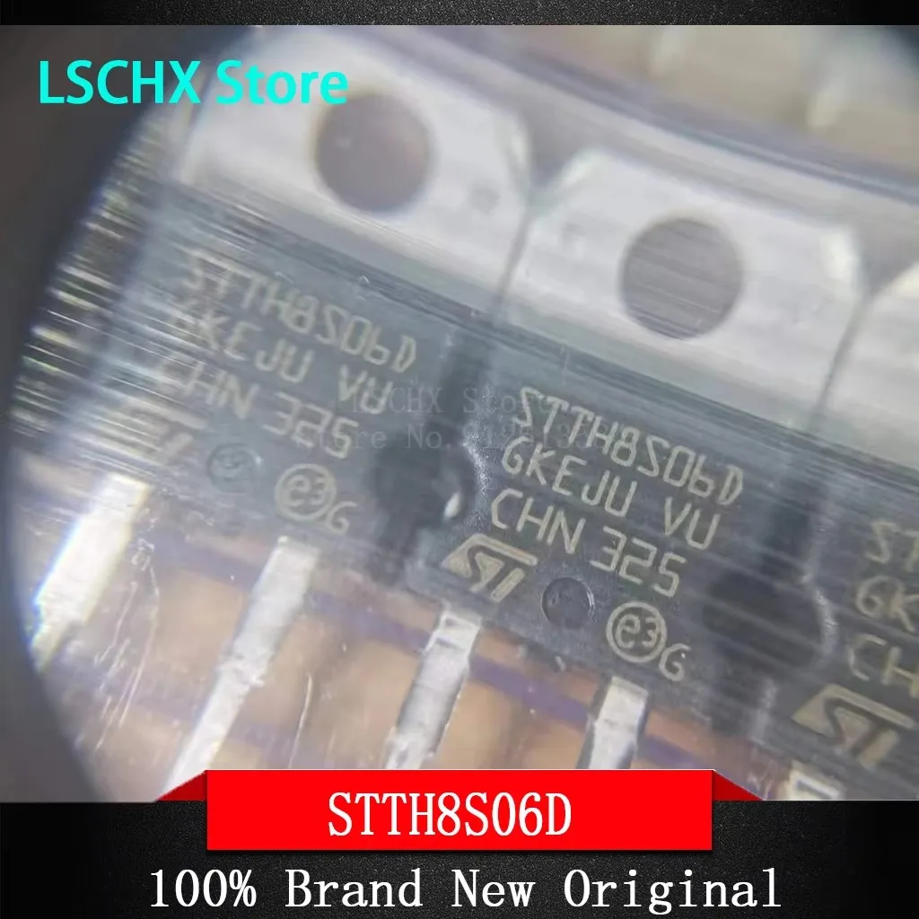 

10pcs General-Purpose Diode Assorted Types STTH1L06 STTH1R02U STTH2R02A STTH4R02UY STTH506B-TR STTH212U STTH8S06D