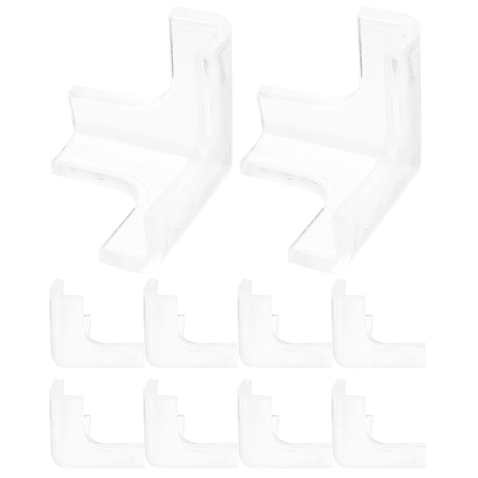 

20pcs Picture Frame Corners Protector Transparent Anti Collision 40x40x40mm Furniture Desk Bed Packaging