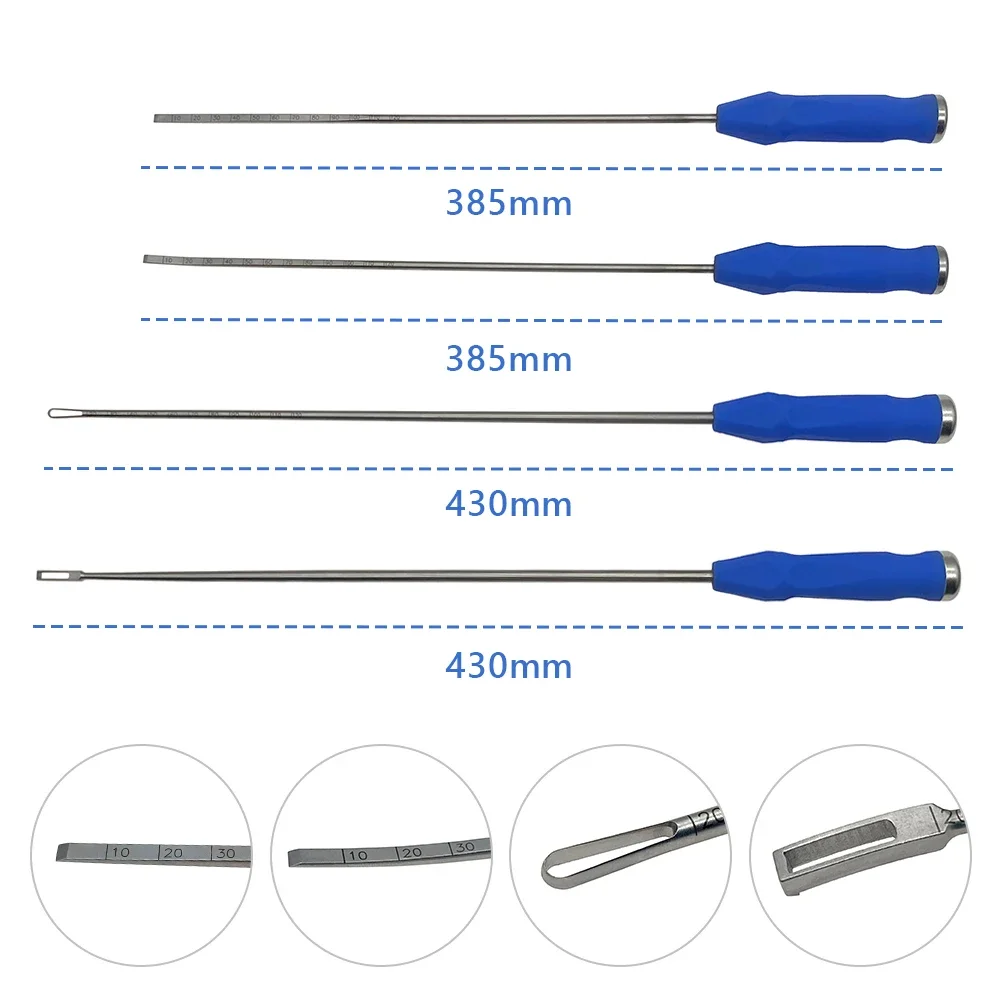 

Stainless Steel Spine Lumbar Vertebra Intervertebral Disc Reamer Scraper Curette Side Curved Spatula Autoclaveable