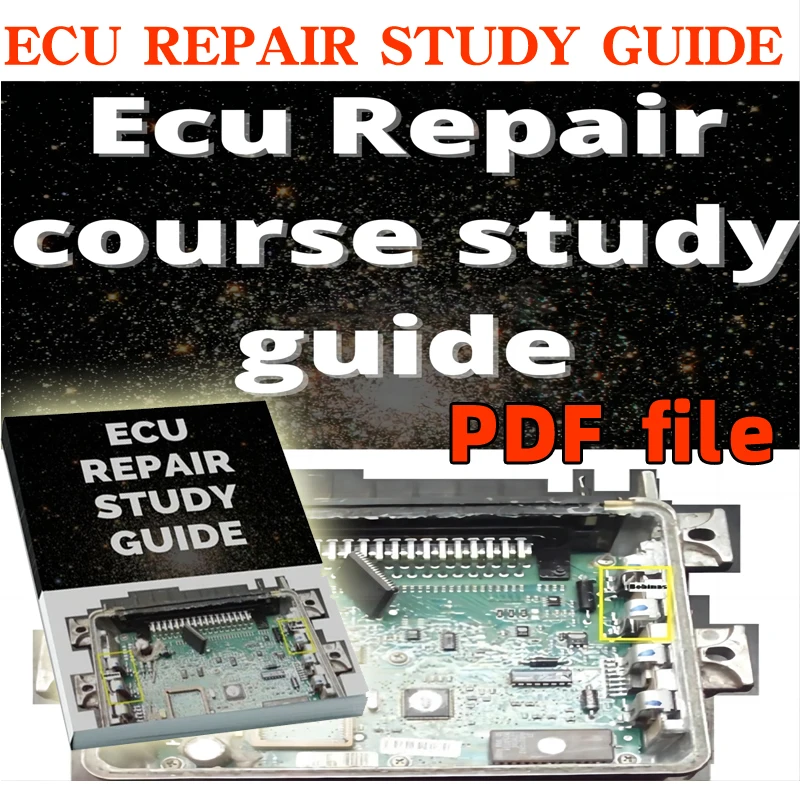 

ECU Repair Course Study Guide For New Beginner Include OBJECTIVE OF THE SYSTEM DIGITAL CENTRAL ANALYZE WAVE FORM EPROM TEST book