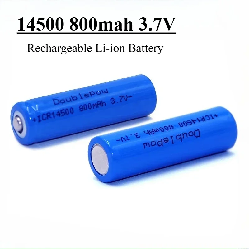 14500 3.7V 800mAh High Capacity Li-ion Battery for LED Solar Light, Digital Camera, Wireless Mouse, Remote Control, RC Toys