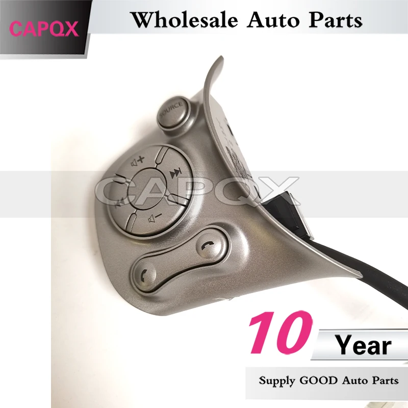 CAPQX For Nissan Sunny / March 2011-2015 Auto Multifunction Steering Wheel Audio Button Audio bluetooth cruise control switch