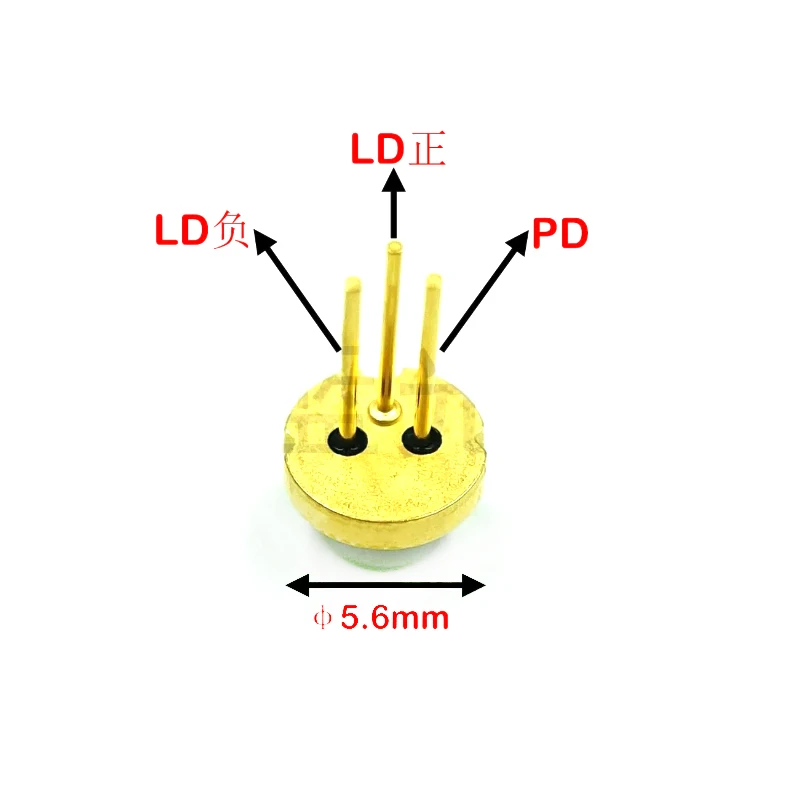 3pcs 830nm 200mW Infrared 5.6mm TO-18 single-mode Laser Diode IR LD