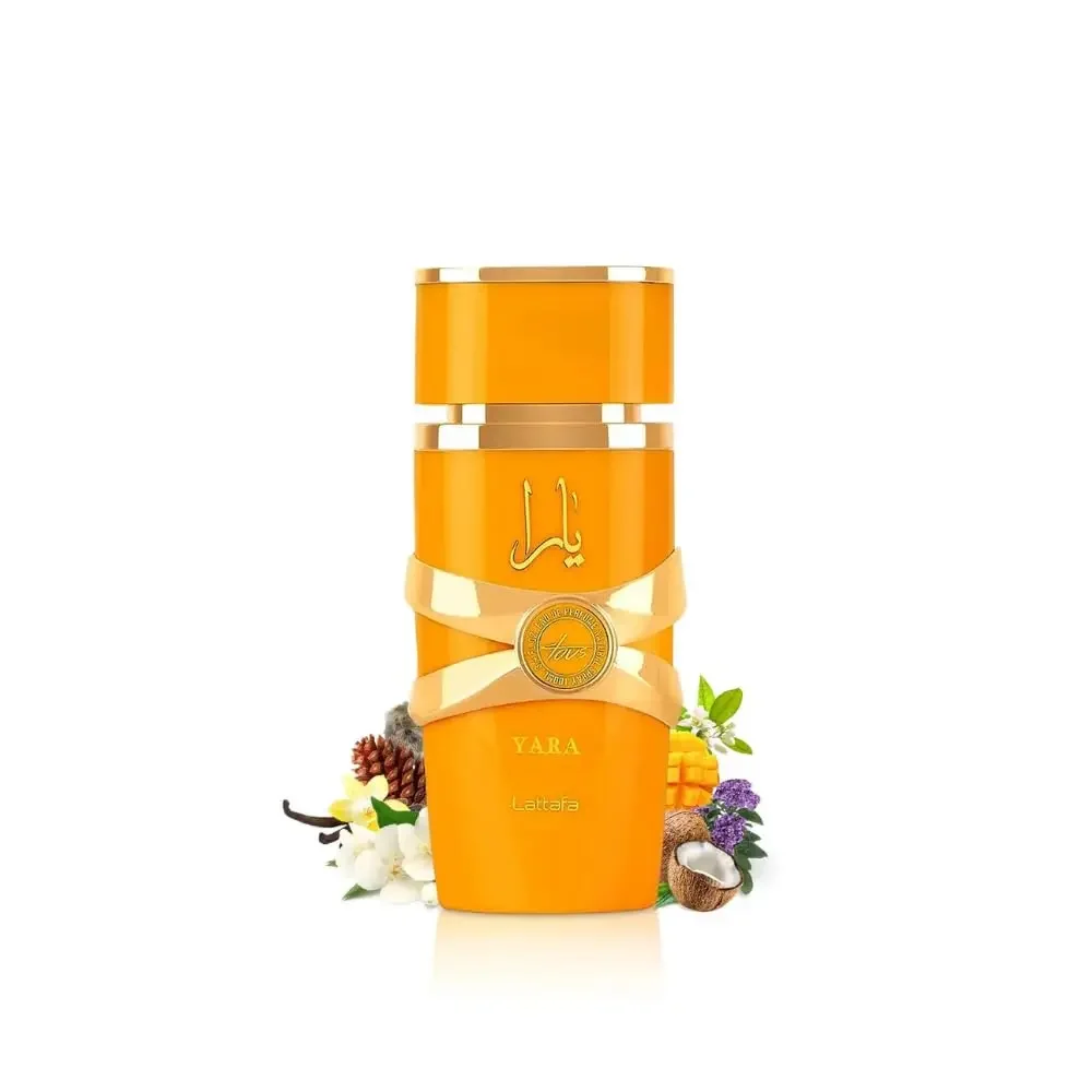 Lattafa Yara Tous - Tropical, Frutado, Floral, Vainilla - Eau de Parfum Fragancia Duradera para Mujer, 3.40 Onzas / 100 ml
