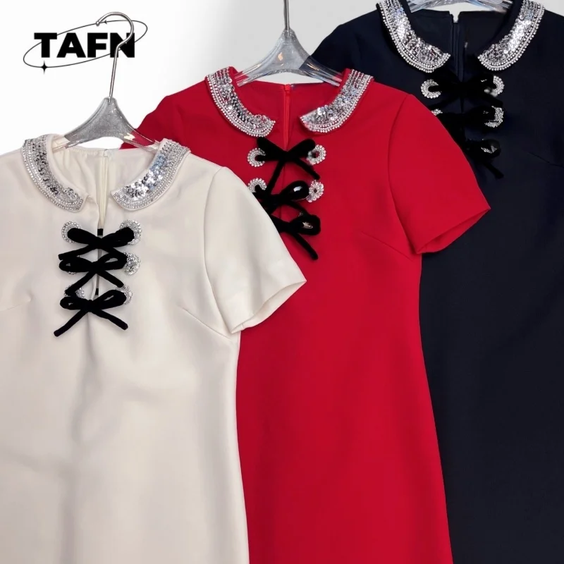 

Ladies Office Casual Dress Simple Design Midi Length Women Classic Office Dress Midi Length Ladies Fashion Dress Si BB1536