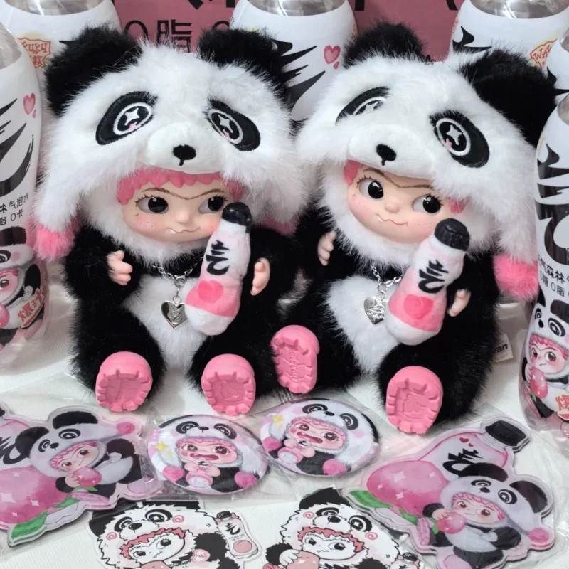

Оригинальная подвесная карта Wakuku, ограниченная серия, около нового продукта, милая панда, розовая пухлая кукла, орнамент, детская игрушка в подарок