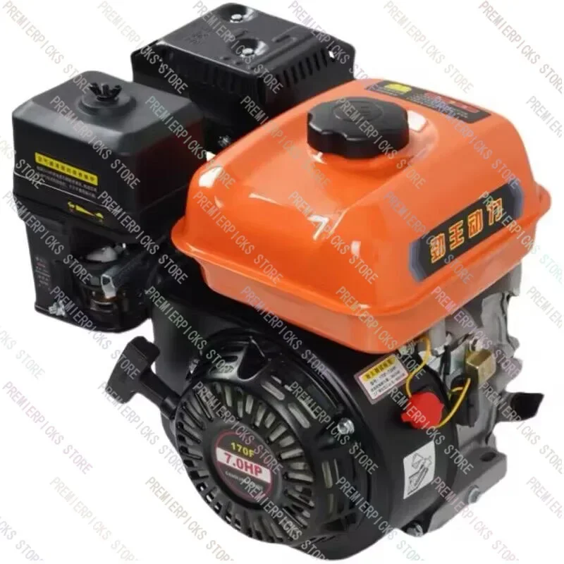 5KW 170F gasoline engine single-cylinder four-stroke micro-cultivator spraying machine agricultural water pump air-cooled power