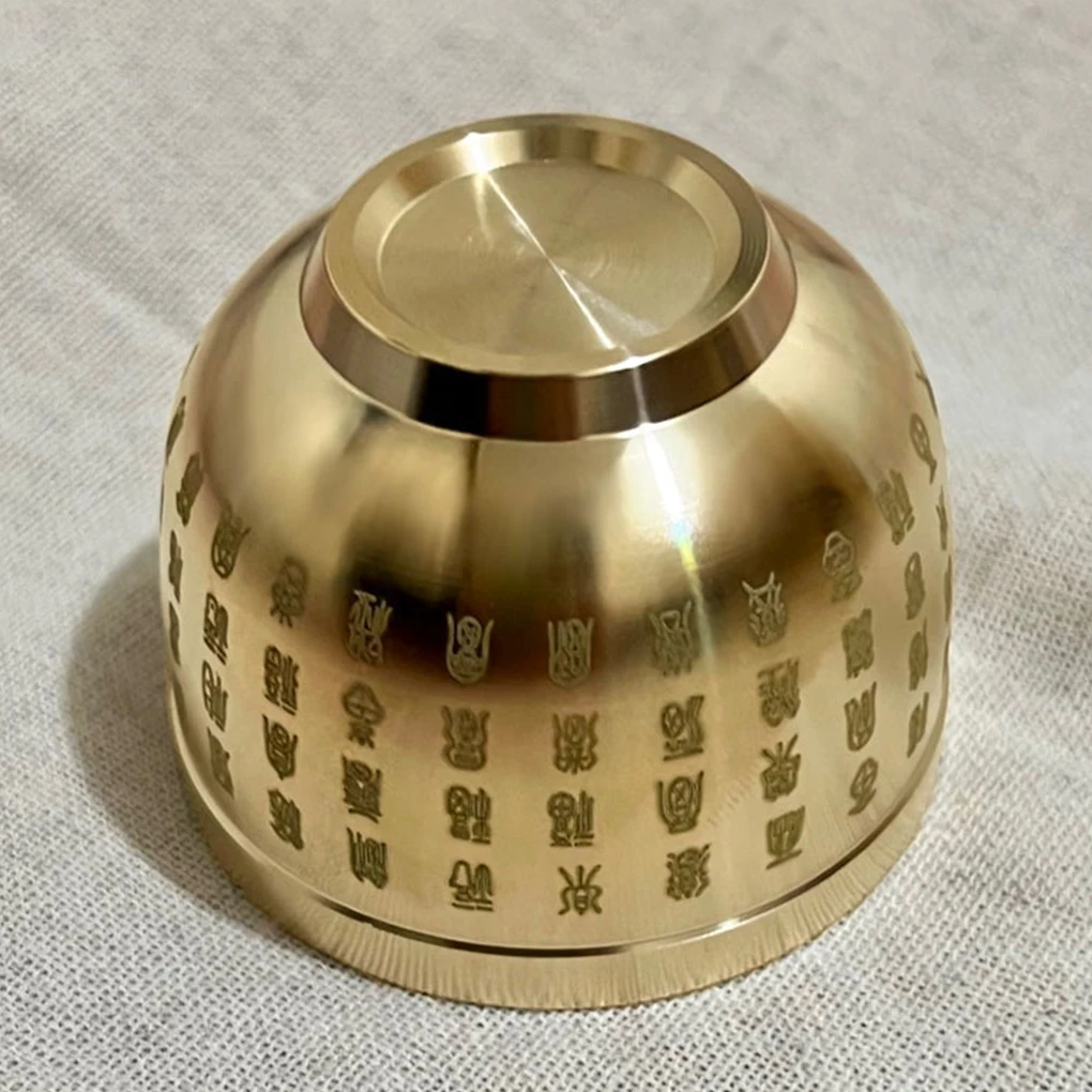 Brass Good Luck Decorative Bowl 4