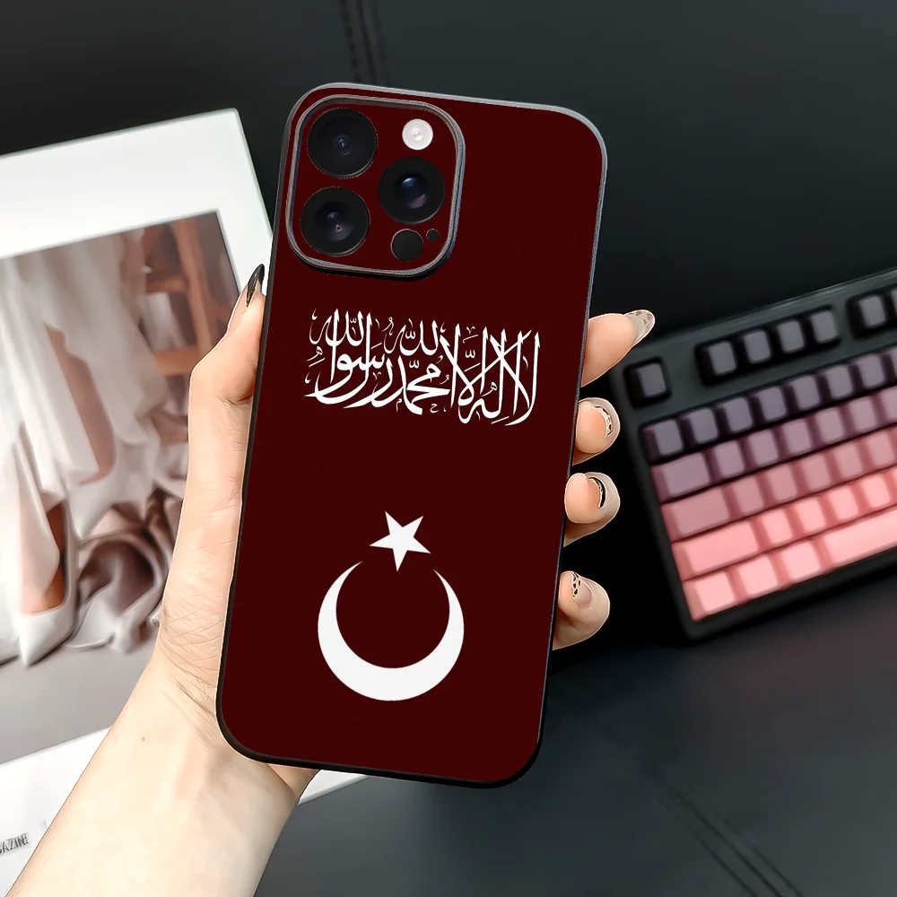 0-معطف الإمبراطورية العثمانية من الأسلحة جراب هاتف آيفون 16 15 14 13 12 11 PRO MAX PLUS حافظة صغيرة من مادة البولي يوريثان الناعمة والصديقة للبشرة #6