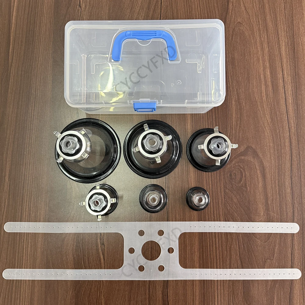 

Pet NO.1-NO.6 Anesthesia Mask Dogs Cats Transparency Manual Resuscitator Veterinary Anesthesia Oxygen Mask Pet Care Room