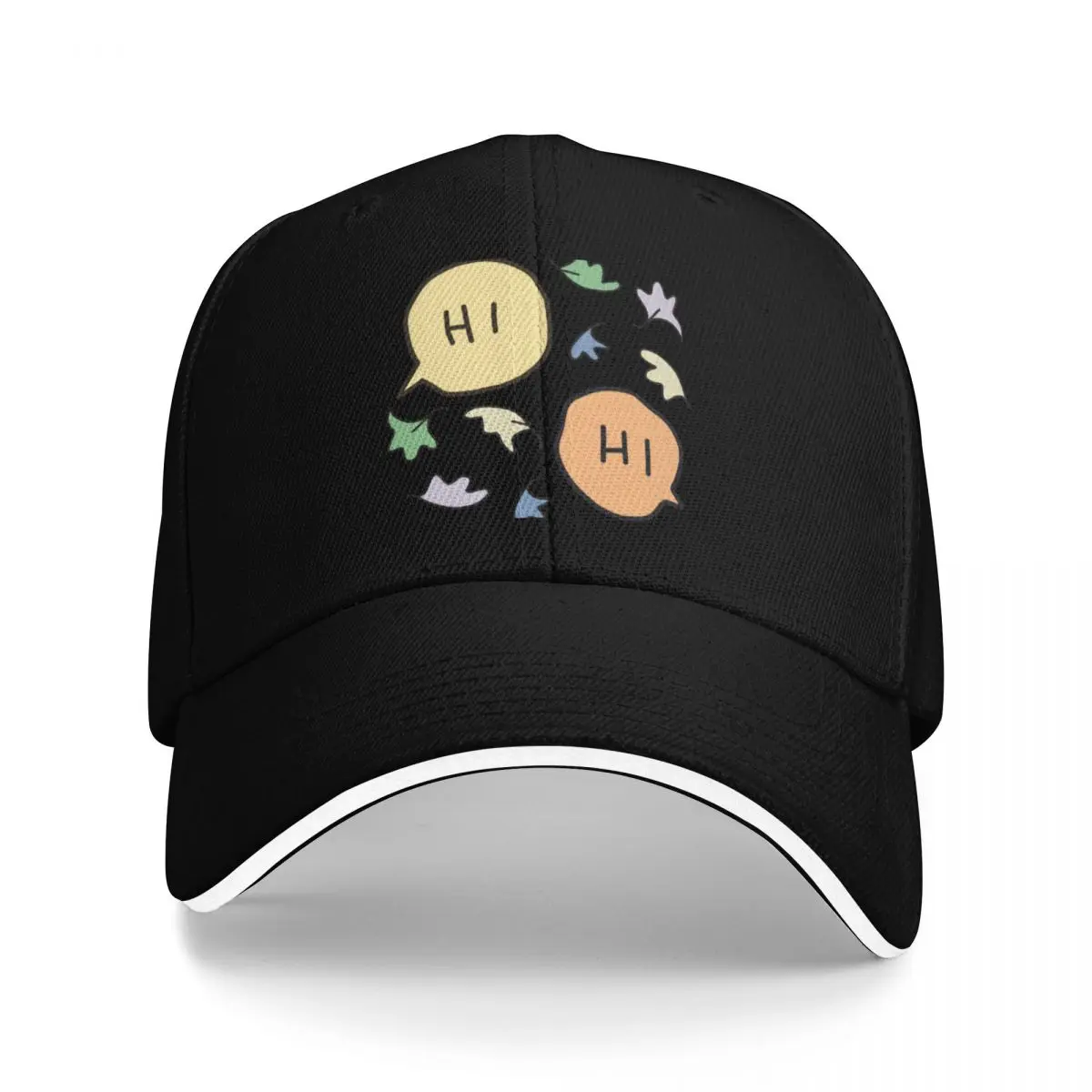 

heartstopper hi with leaves Baseball Cap party Hat derby hat hats for men Trucker Hat Caps For Women Men's