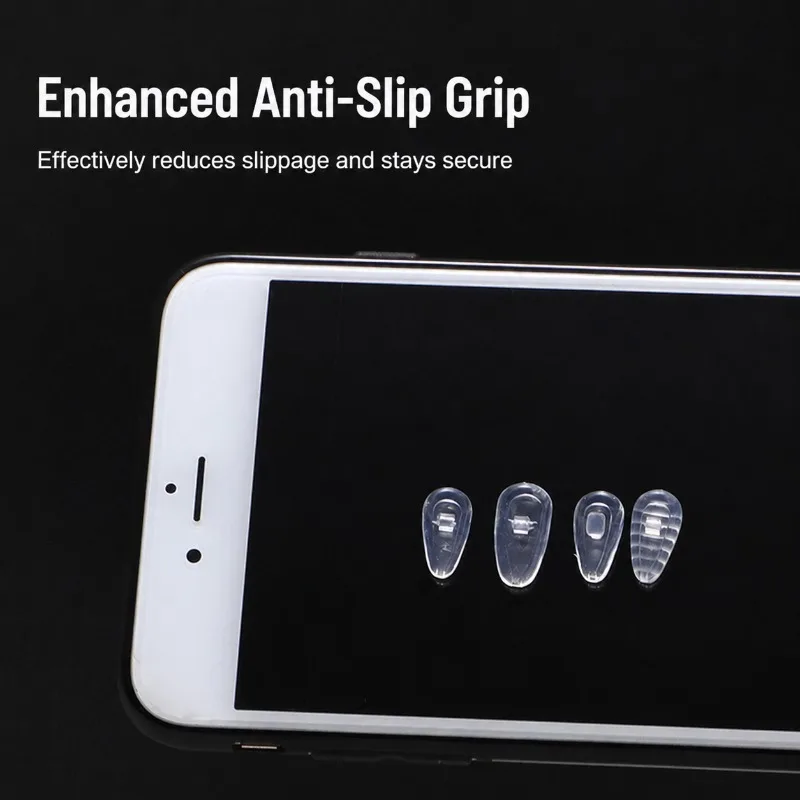 Soft Silicone Airbag Eyeglass Nose Pads Air Cushion Spectacle Nose Leaves Anti-slip Bridge Cushions Shock Absorbing Optical