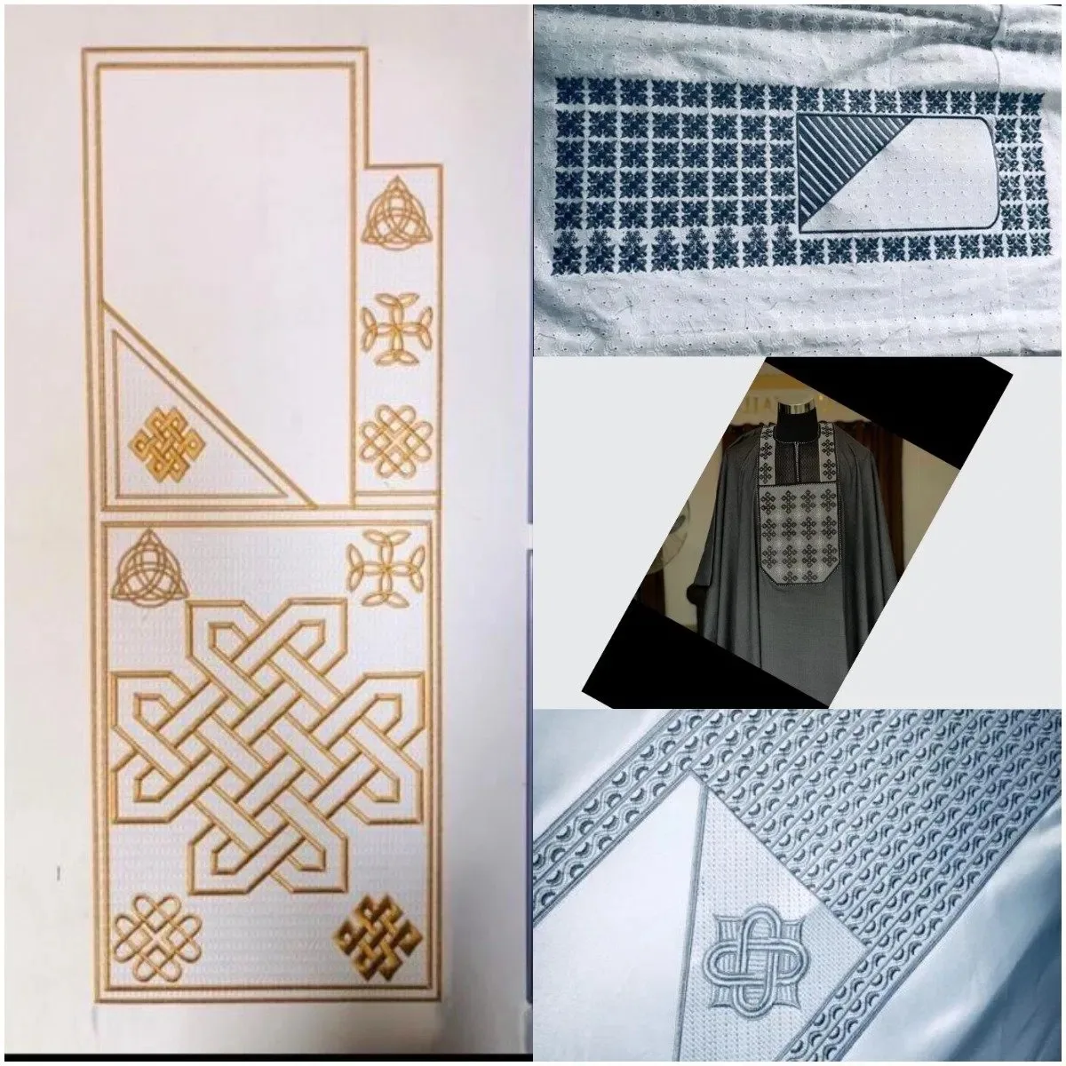 Automatic Computer Operation Computerized Embroidery Machine With Max Speed 1200rpm Embroider African Fashion Agbada And Atamfa