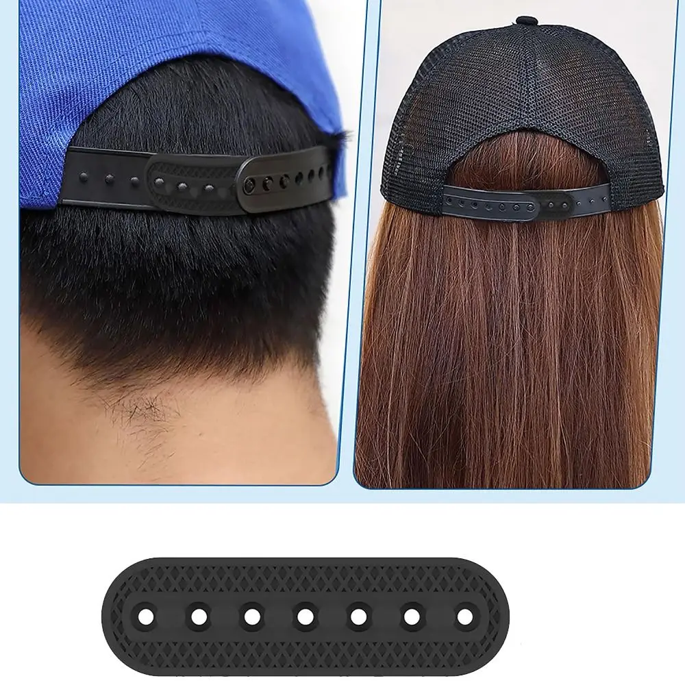 2Pcs Removable Hat Adjuster Buckle Cap Accessories Durable Baseball Cap Adjustable Straps Snapbacks Extenders Hat Retainer