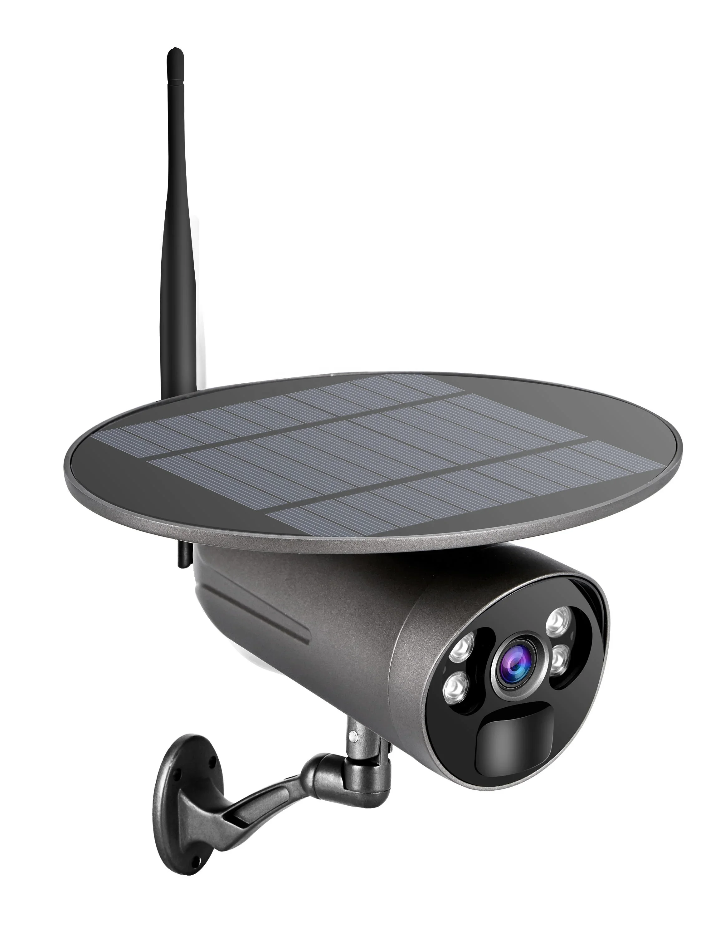 wifi low power solar CCTV wireless security . with rechargeable battery