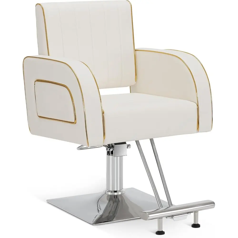

Элегантное кремово-белое спа-кресло SN для парикмахеров и салонов красоты