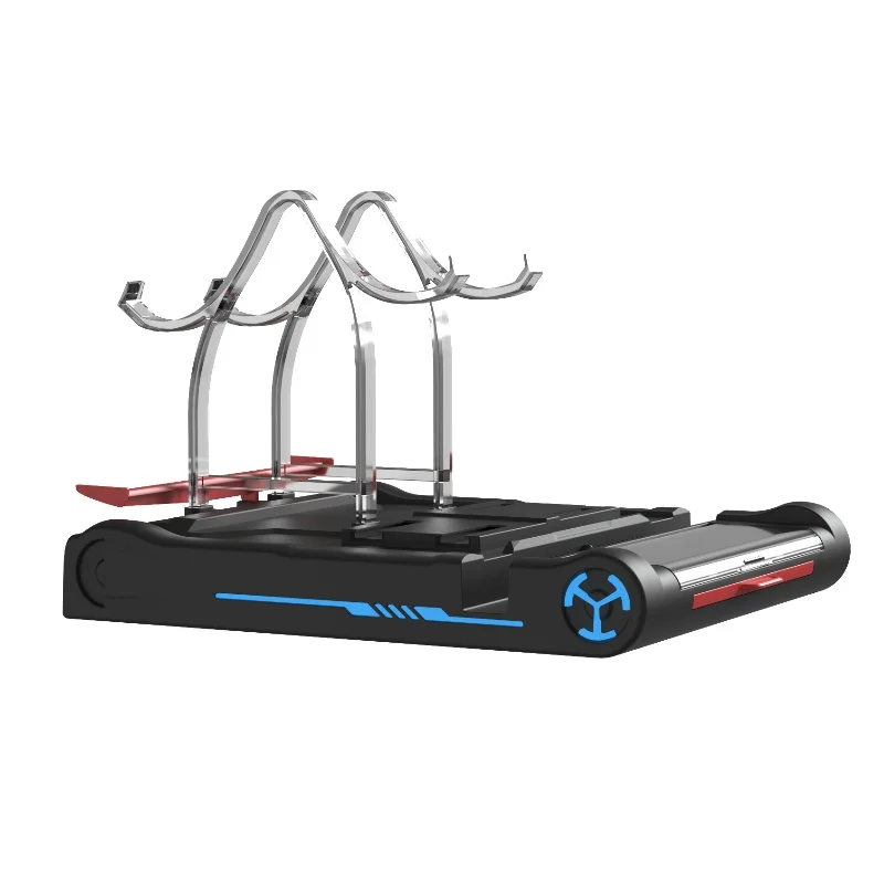 محطة تنظيم ألعاب Switch متعددة الوظائف مع شاحن وحدة تحكم، قاعدة شحن لجهاز Nintendo Switch وحامل OLED Joycons