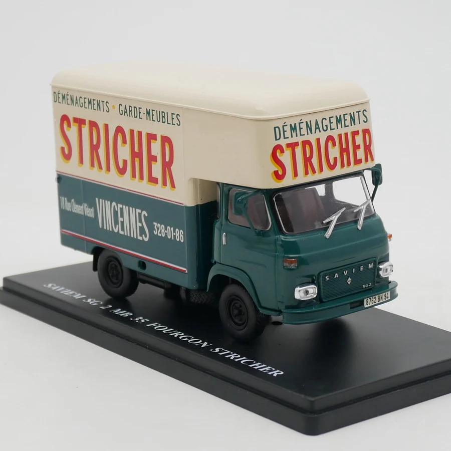 Diecast Ixo Scala 1:43 Renault Saviem SG 2 Modello di auto in lega Giocattolo da collezione Regalo Souvenir Display Ornamento