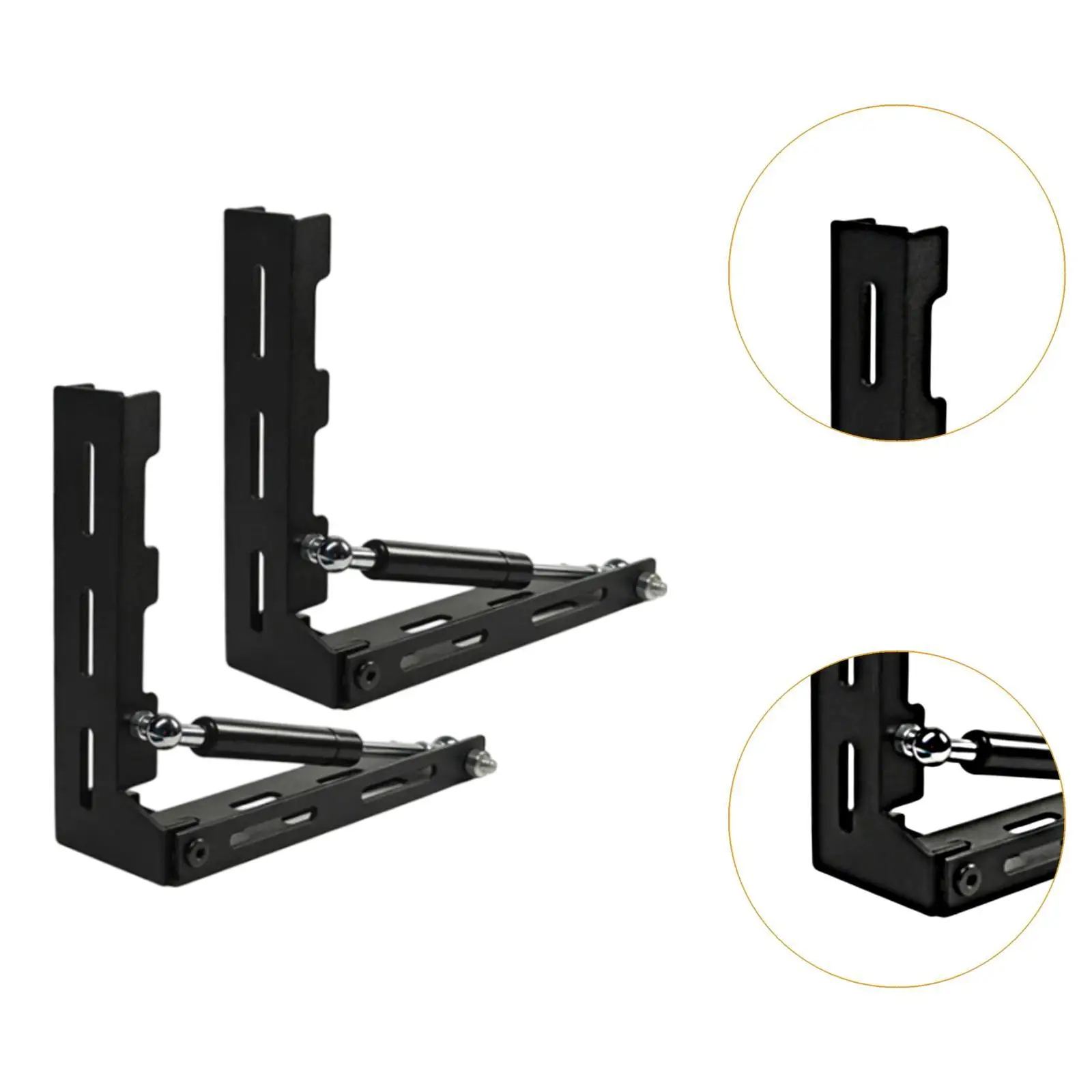 Replacement Awning Roof Brackets Durable Metal L Shape Heavy Duty Mount Automotive Accessories for Van Awning Support