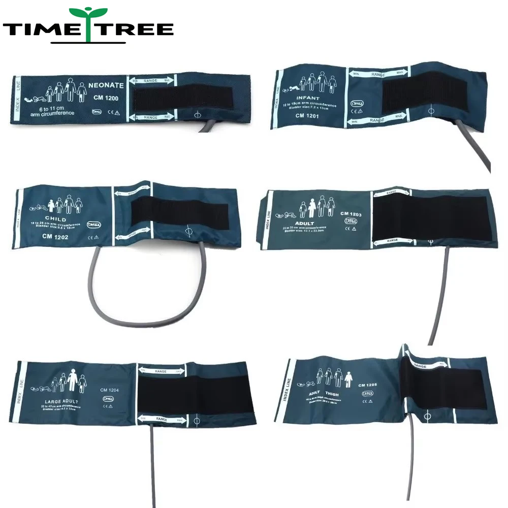 Medical Blood Pressure Cuff Sleeve for Adults Neonatal Infants And Children Single Tube Sphygmomanometer NIBP Monitor Belt
