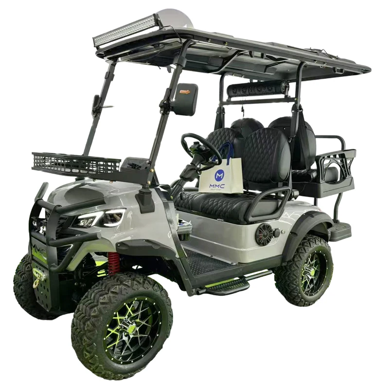 2025 Hot Selling Customized Golf Quad 48V 60V 72V 4 Seater Side by Side 4*4 UTV Electric Golf Cart