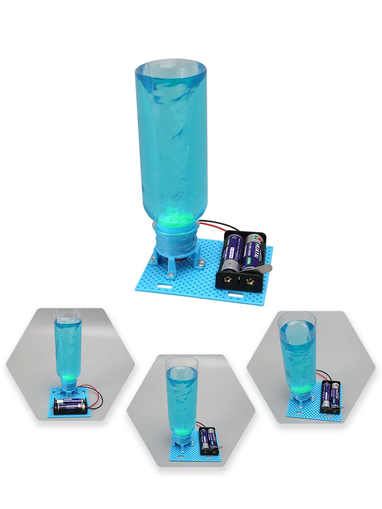Crianças brinquedos científicos diy haste kit de aprendizagem de física tecnológica engraçado modelo vórtice elétrico auxiliares de ensino brinquedos educativos