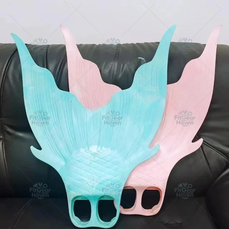 Swimsuit for Swimming & Diving Durable Rubber Single Fins 2025 Mermaid Fins for Adults Soft Silicone Fish Tail Photo