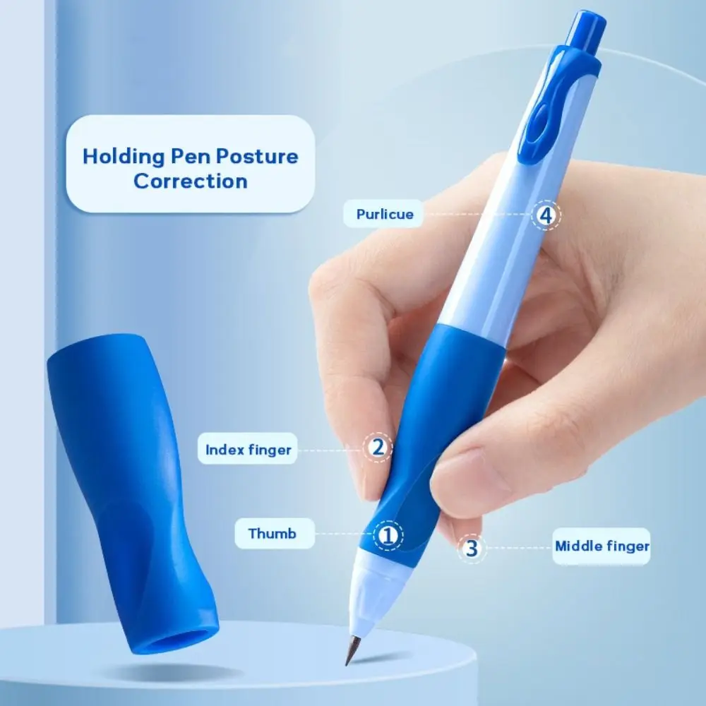 

Автоматический карандаш 2,0 мм, ручка для коррекции осанки с набором карандашей HB, подвижный карандаш поставляется с точилкой, карандаш для эскизов