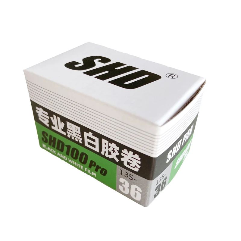 1/3/5 Rolls SHD 100Pro 36 sheets/Roll Black and White Negative Film 135 Film Retro Point And Shoot Camera(Expiration Date:2026)