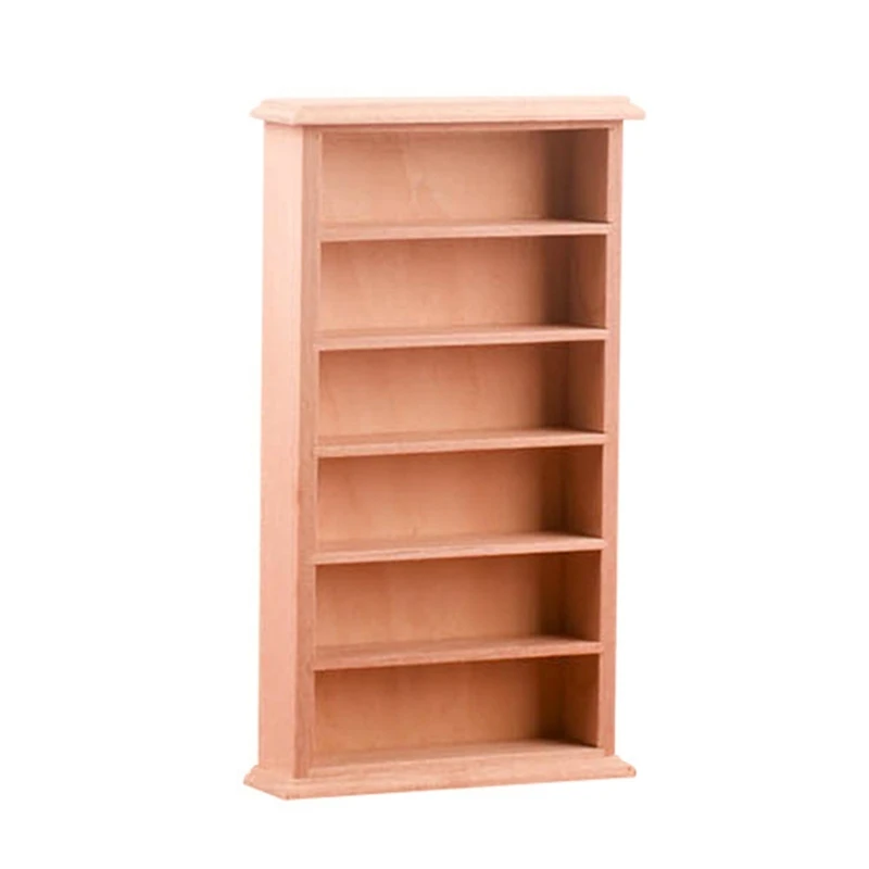 

Miniature Wooden Storage Cabinet 1:12 For Toy House Enthusiasts And Model Displays Exquisitedly Size Pattern