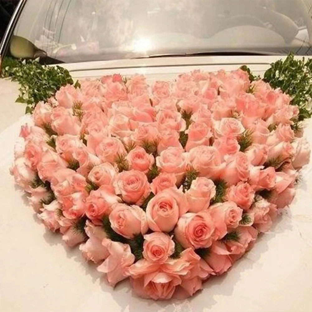 

Flower Decoration Car Front Mud Wedding Floral Arrangement Plate Base Aid Supplies Decorations Arranging