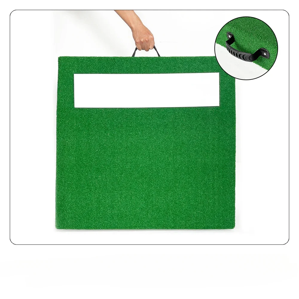 2026 Portable Foldable Handle Softball & Baseball Pitching Slope Pad Indoor & Outdoor Training Equipment Comfortable Slope Desig