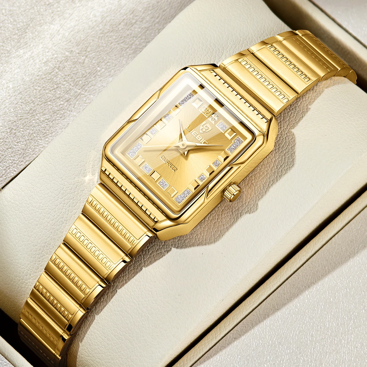 

LIEBIG модные водонепроницаемые наручные часы женские часы из нержавеющей стали лучший бренд класса люкс кварцевые часы для женщин Relogio Feminino