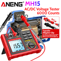 ANENG MH15 6000 Count Digital Ohmmeter Insulation Resistance Meter Resistor Testers Capacitor Test Megohmmeter High Voltage Tool