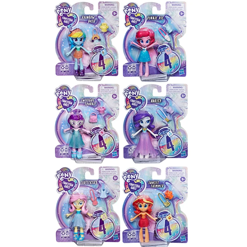 Hasbro Pony Polly Pony Country Series Peripheral Toy Girl New Fashion Doll Purple Yue Soft Rare Apple Jia Er Tabletop Decoration