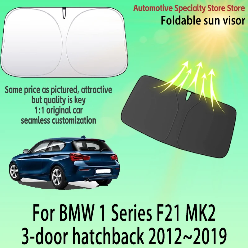 

Для BMW 1 серии хэтчбек F21 2012-2019: Солнцезащитная шторка на лобовое стекло, защита от солнца и нагрева, высококачественные аксессуары