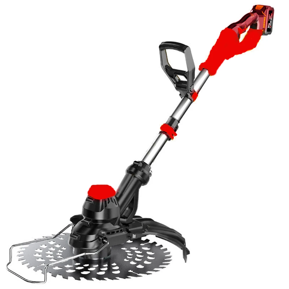 

9-Inch Brushless Electric Lawn Mower Multi-Function Small Home Handheld Lithium Battery Weeder 충전 예초기 Desbrozadora Batería