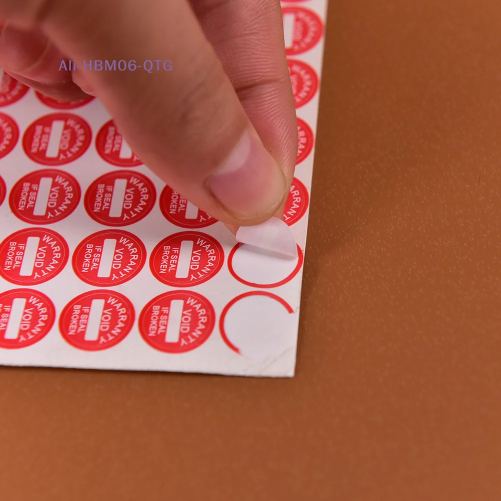 [New] HOT! 208Pcs 10mm warranty fragile seal label sticker universal guaranteed VOID sticker