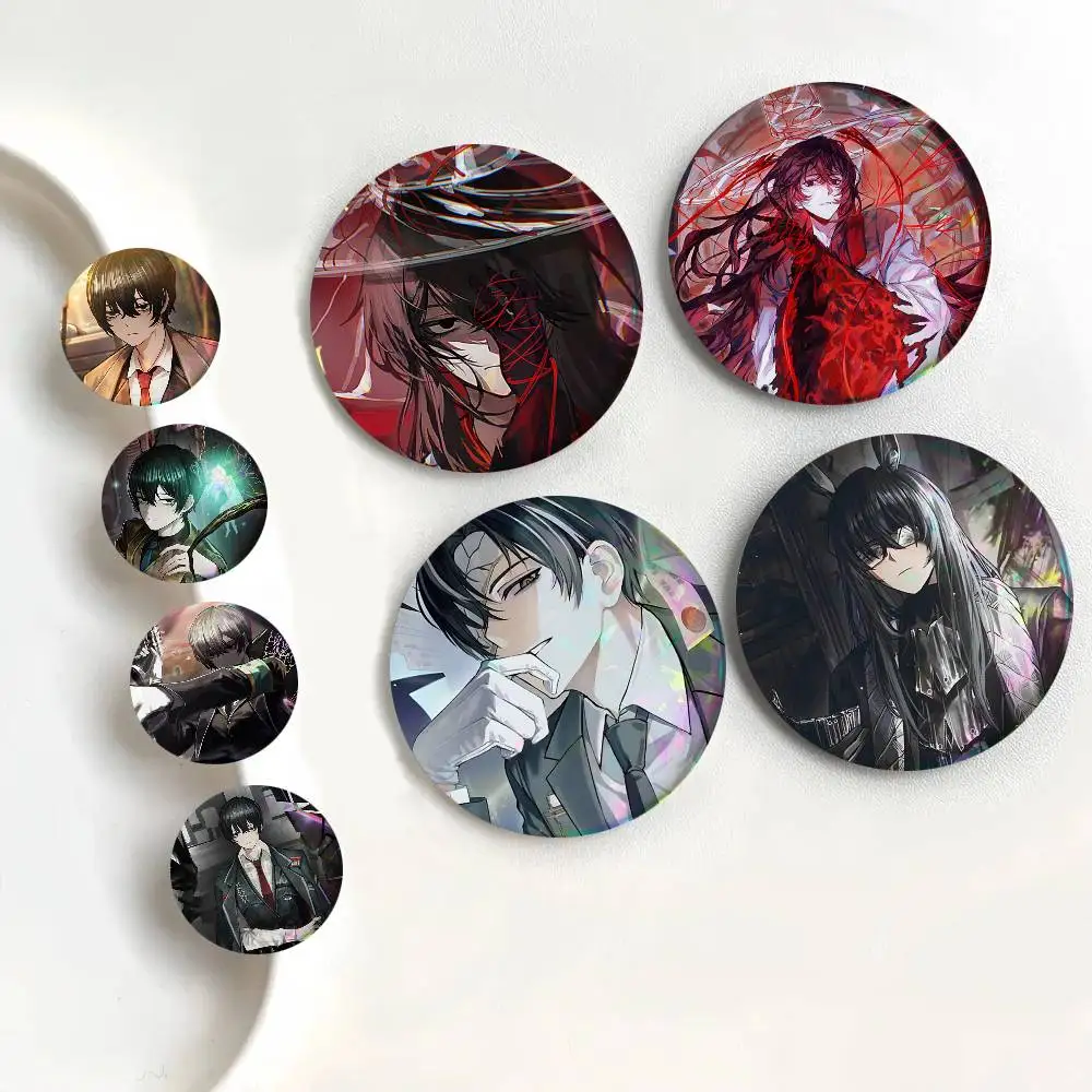 Yi Sang Anime Limbus Company Round Badges Can Be Used To Decorate Clothes And Backpack Pins