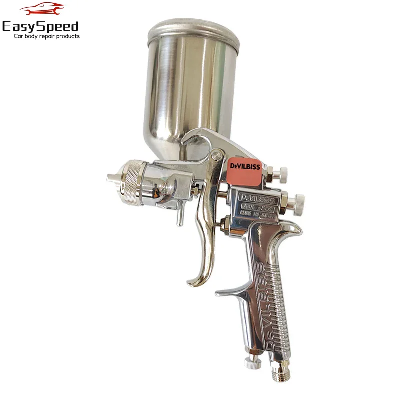 Original Japanese Car Paint Spray Gun 502 Model Upper Can And Lower Can 1.4/1.8 Nozzle Pneumatic Tool Spray Paint Set