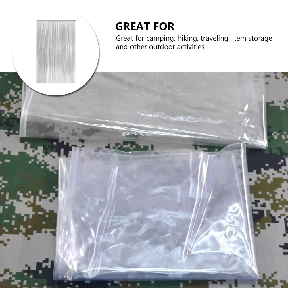 

Waterproof Map Bag Large Size Sealed Storage Pouch Transparent Document Holder Travel File Folder Office ganizer