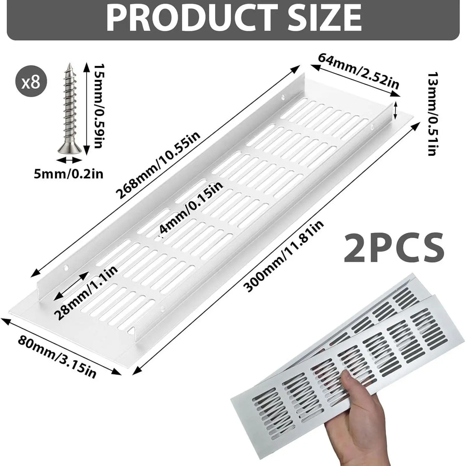 2x-acessorios-para-grelha-de-ventilacao-de-armario-praticos-profissionais-retangulares