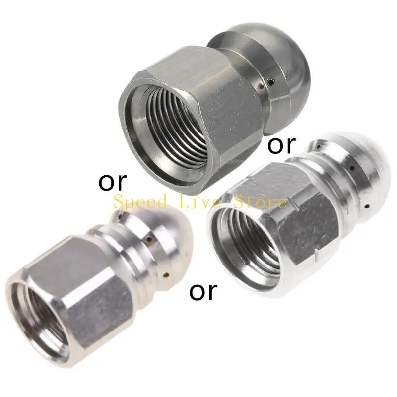 547C جديد ضغط غسالة النفاثة الفوهة BSP فوهة تنظيف المجاري الدوار الإناث #2