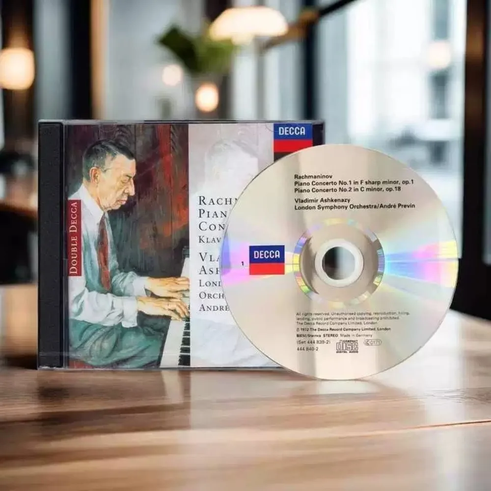 Rachmaninoff Complete Piano Concertos 2CD - التفانيات الكلاسيكية الشعرية والقوية لمرحلة أشمينازي