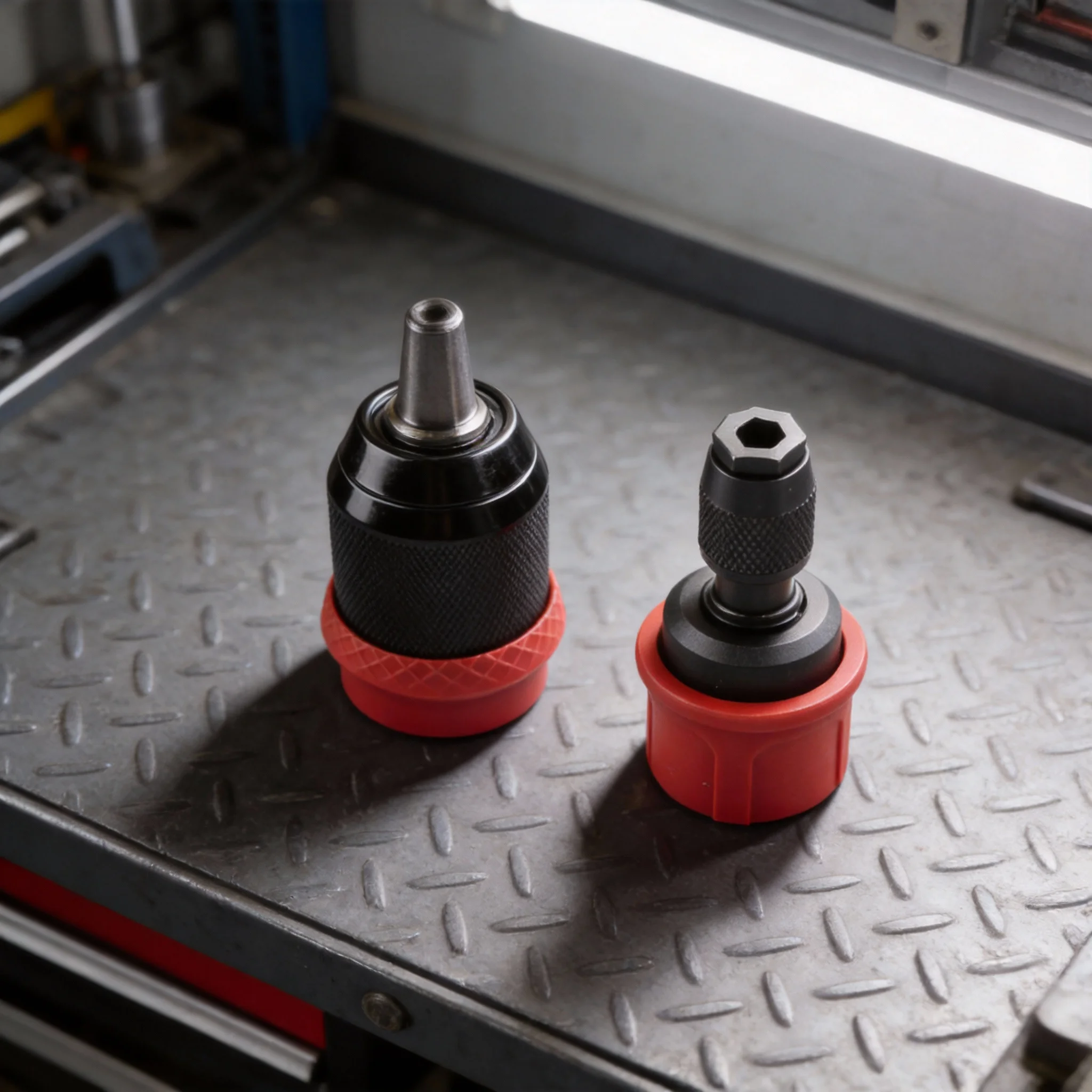 

2 шт. электрические быстросъемные патроны для дрели, бесщеточные, перезаряжаемые, для бит 6,35 мм, для дрелей с двойным питанием