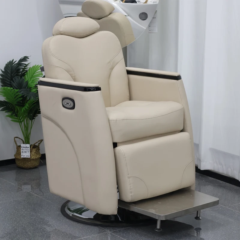 Professional Barber Facial Chair Manicure Reclining Armchair Pedicure Beautician Taburete Silla Hairdressing Salon Furniture