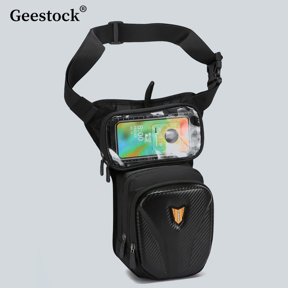 

Drop Leg Bag Crossbody Shoulder Purse Waterproof Motorcycle Tank Bag Motorcycle Waist Pack for Men Women Cycling Hiking Climbing