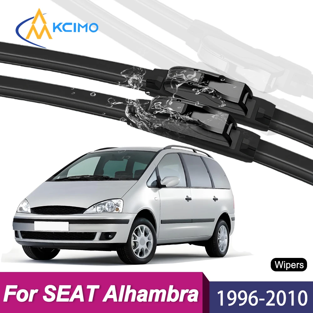 

OEM Quality Windshield Wiper Blades 2pcs Set for SEAT Alhambra 7M 1996-2010 Volkswagen Sharan Ford Galaxy Front Aerodynamic