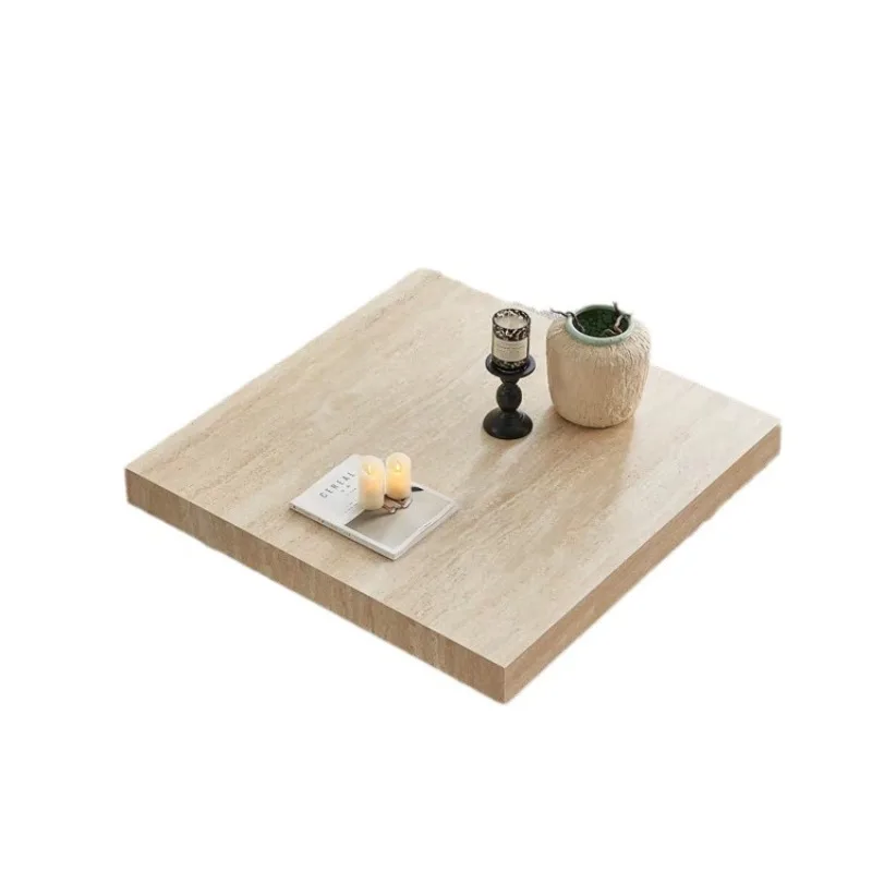 

Modern light luxury acrylic suspended household coffee table rectangular square