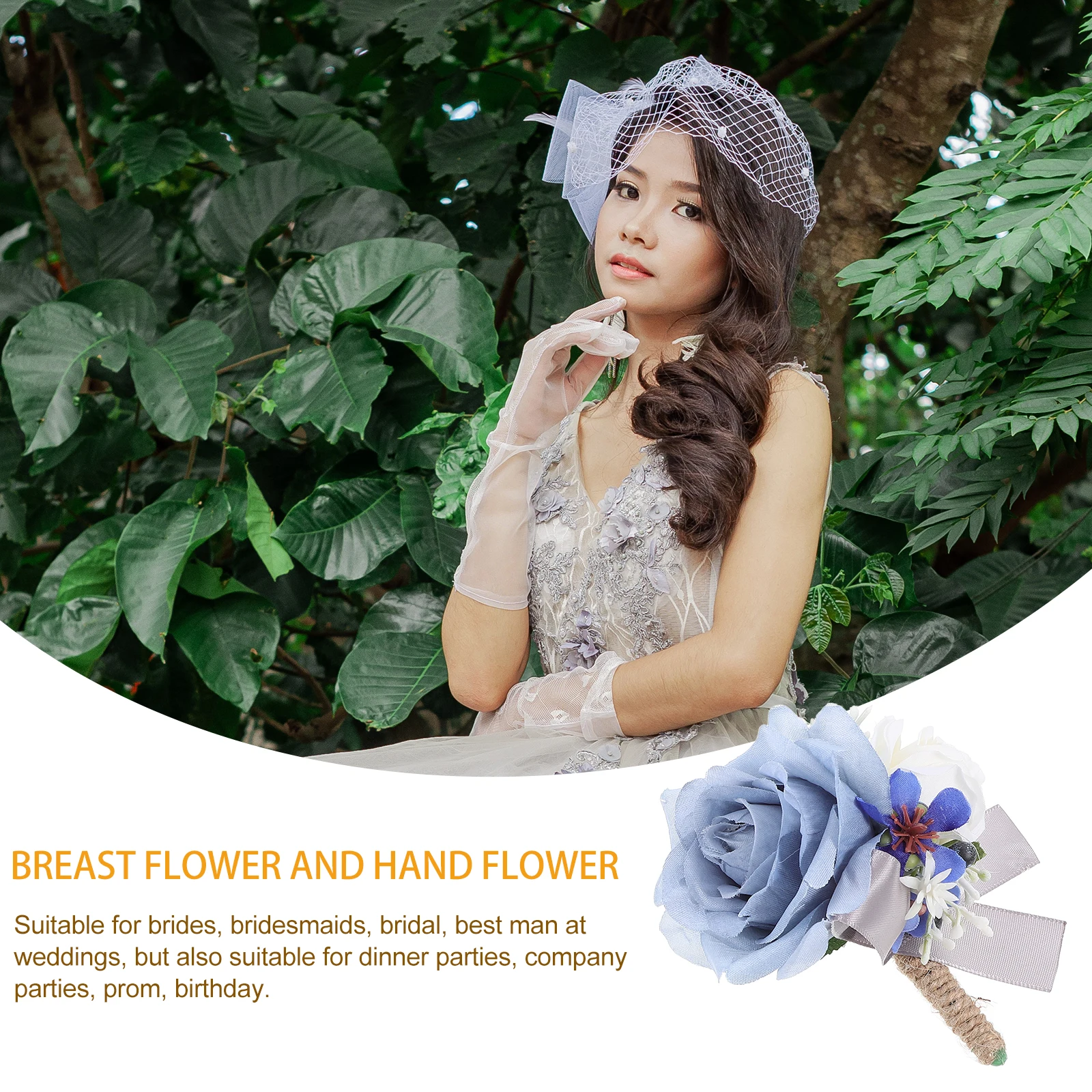 1 مجموعة الأزهار الصدار سوار و العروة مجموعة الجلد ودية أزهار اصطناعية لحفل الزفاف وصيفه الشرف العريس أنيقة